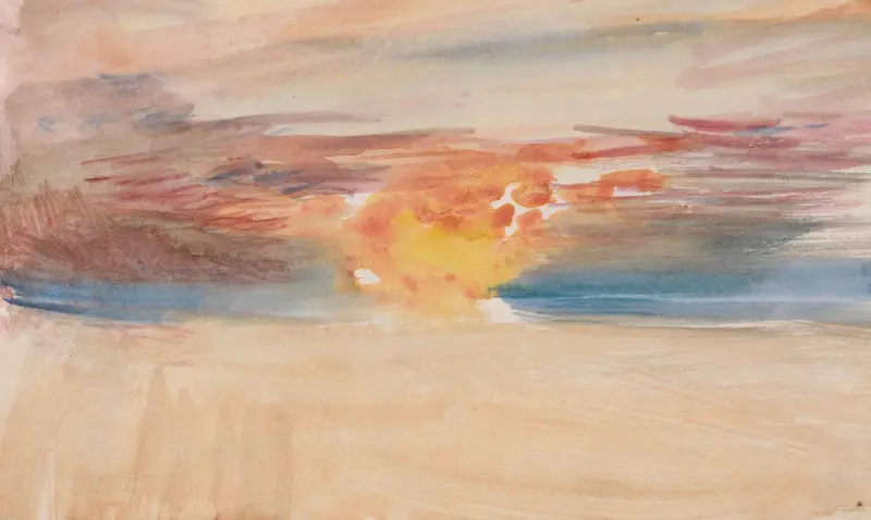 The Channel Sketchbook 28 von Joseph Mallord William Turner