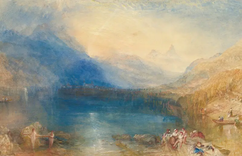 Zugsjön av Joseph Mallord William Turner