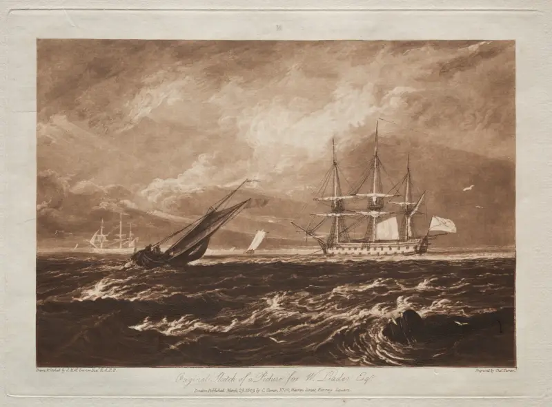 Das Hauptmeerstück von Joseph Mallord William Turner