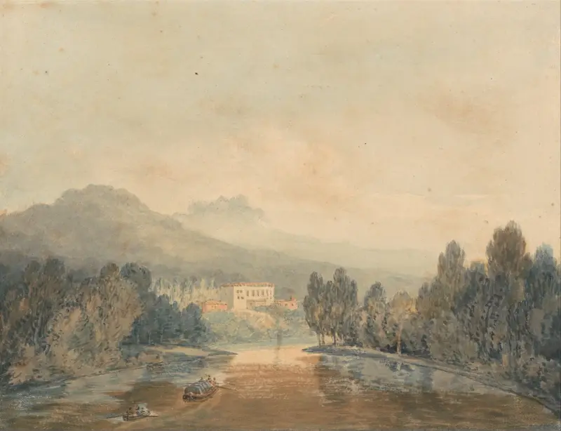 Villa Salviati nad Arno, Joseph Mallord William Turner
