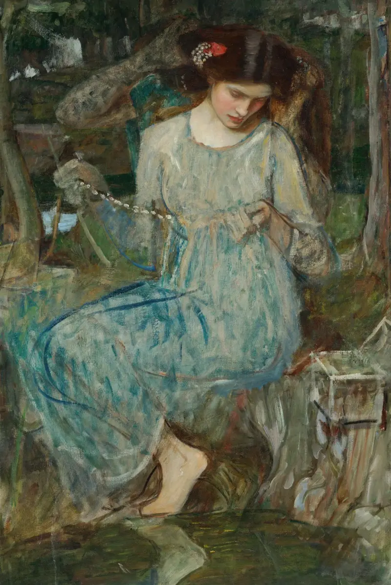 Náhrdelník, John William Waterhouse
