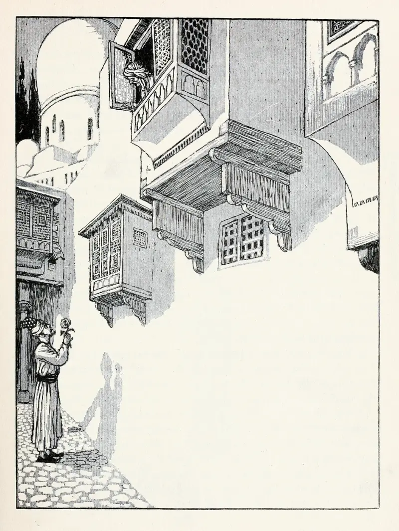 Fyrtiofyra turkiska sagor, plansch 08 av Willy Pogany