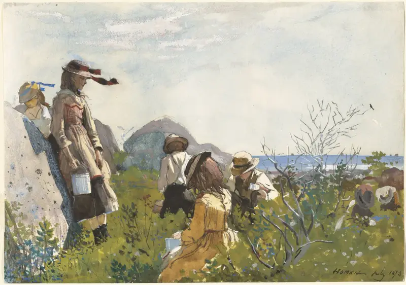 Berry Pickers av Winslow Homer