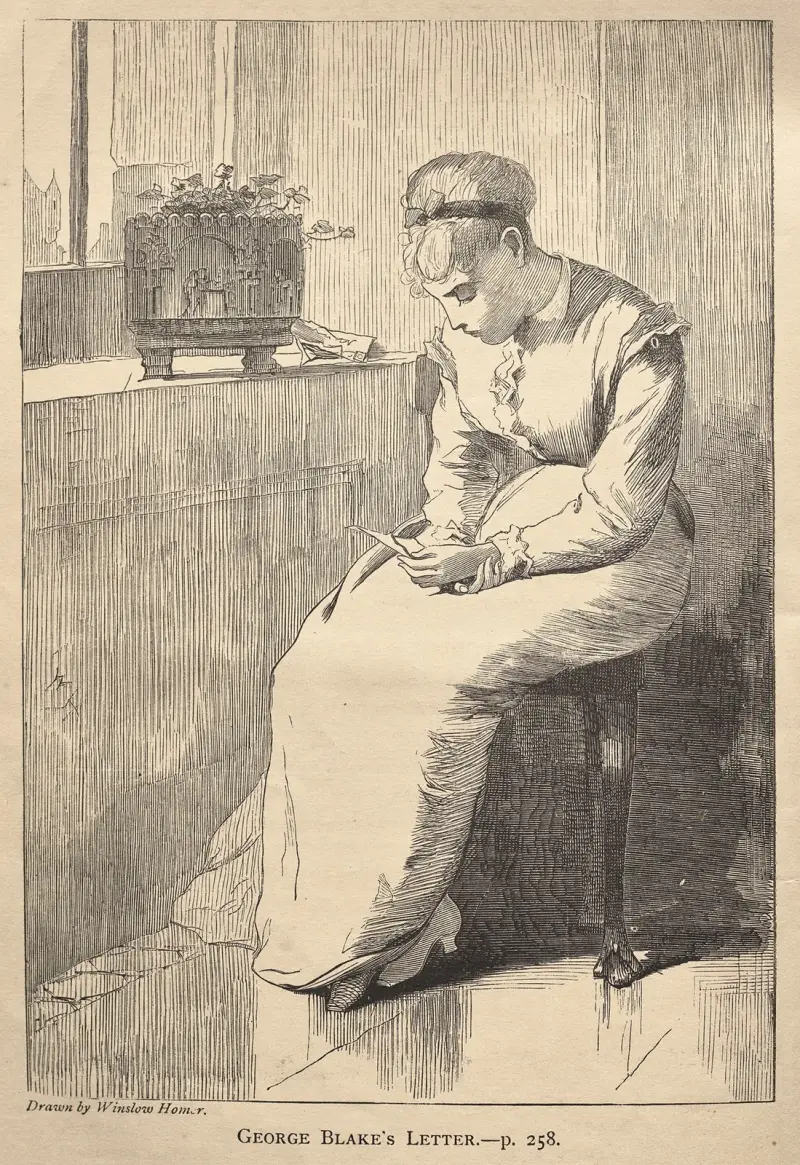 George Blake’s Letter av Winslow Homer
