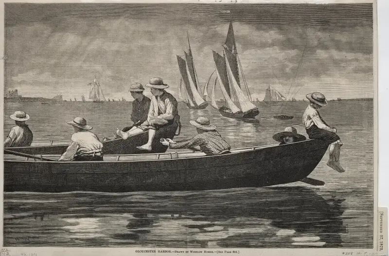 Gloucester Harbor, Winslow Homer