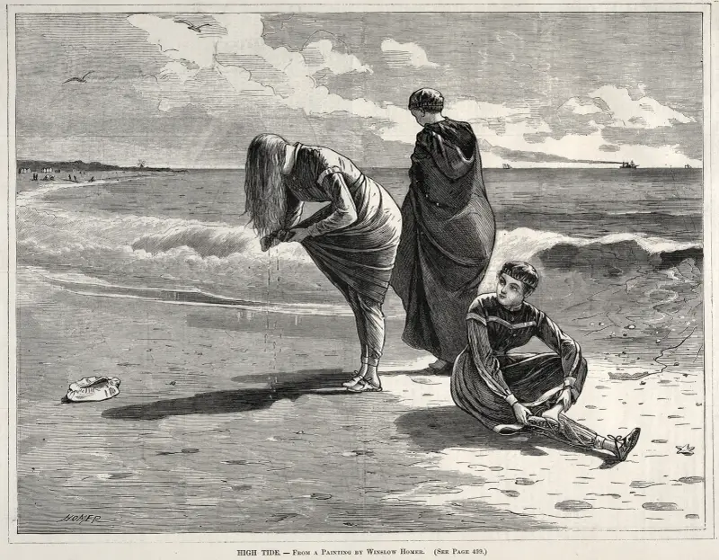 High Tide av Winslow Homer