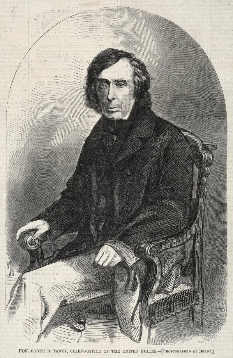 Kongressledamoten Roger B. Taney, chefsdomare i USA:s högsta domstol av Winslow Homer