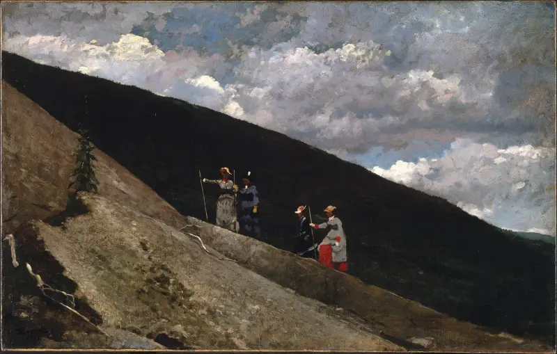 W górach, Winslow Homer