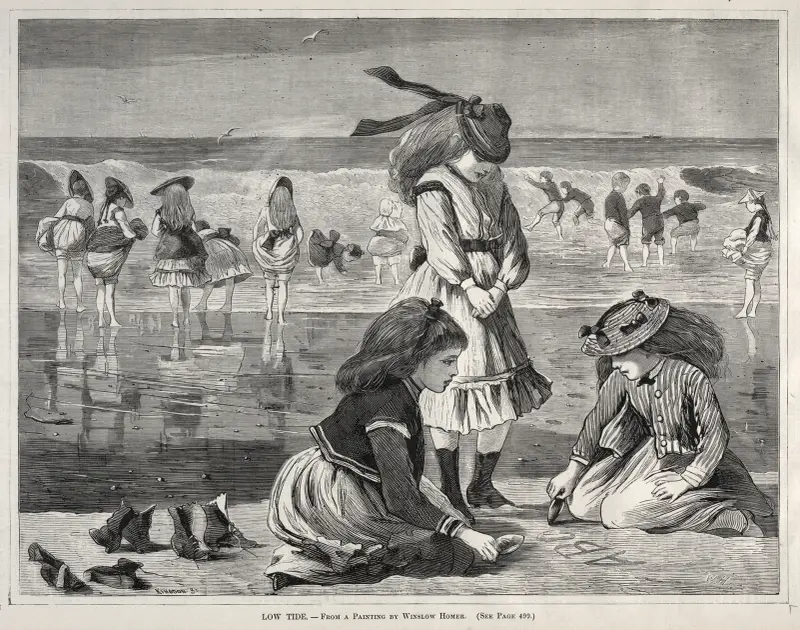 Odpływ, Winslow Homer