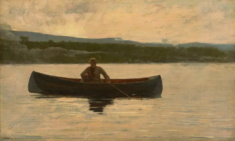 Gra w ryby, Winslow Homer