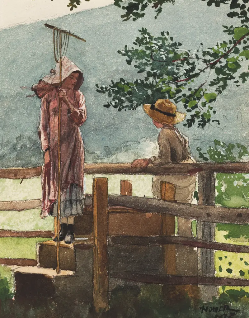 Frühling von Winslow Homer