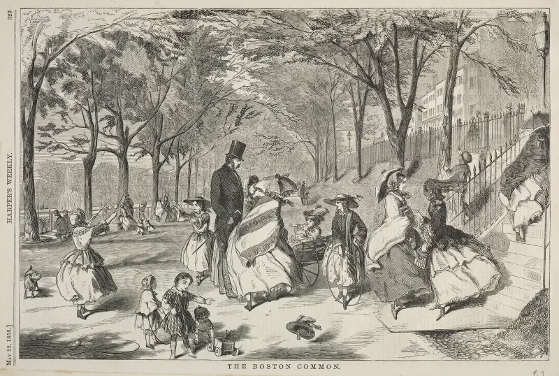 Boston Common, Winslow Homer