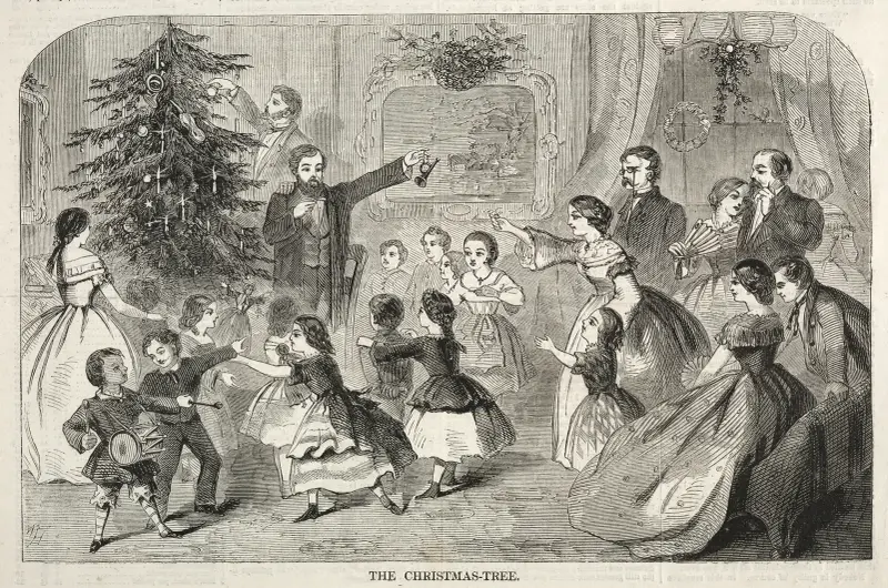 Der Weihnachtsbaum von Winslow Homer