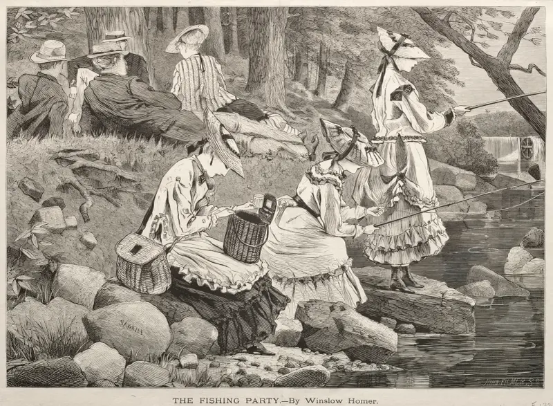 Fiskesällskapet av Winslow Homer