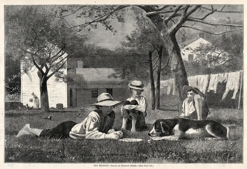 The Nooning av Winslow Homer