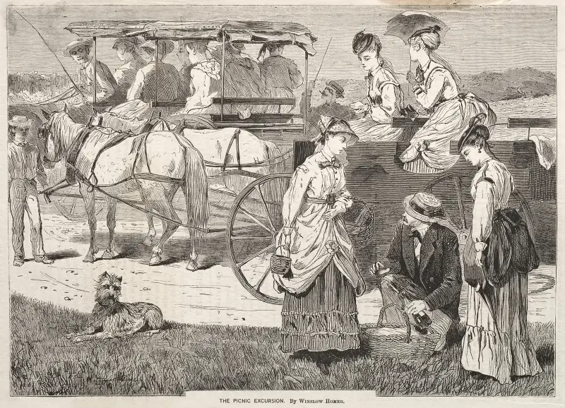 The Picnic Excursion av Winslow Homer