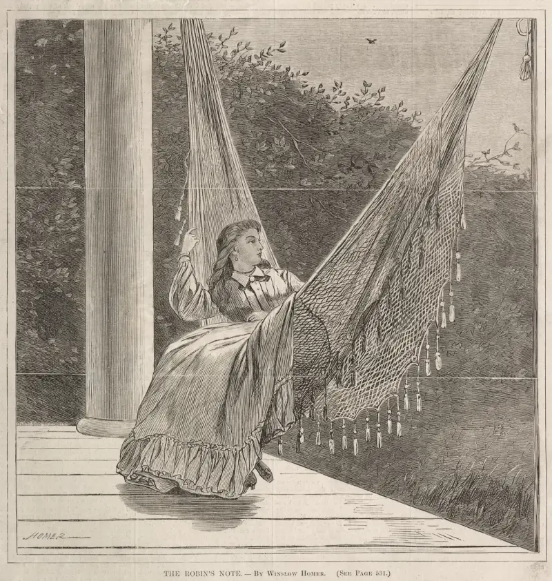 The Robin’s Note av Winslow Homer