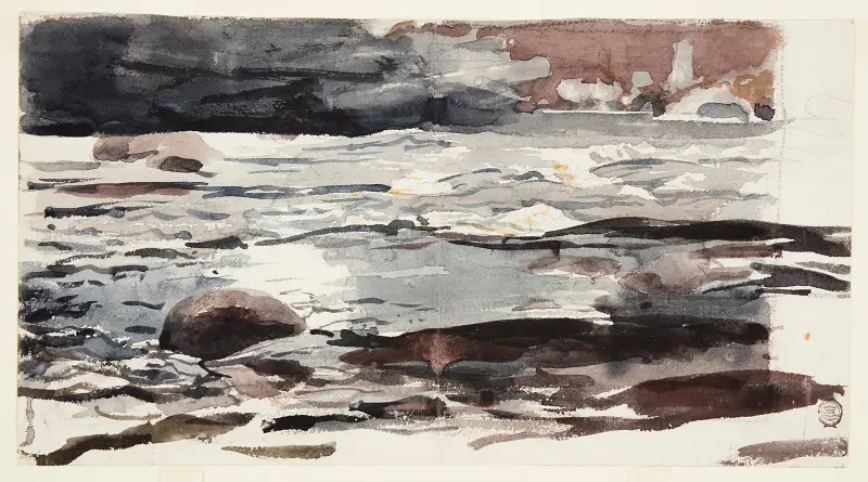 Leśny strumień, Winslow Homer