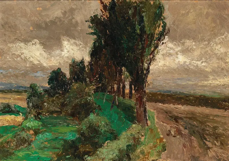 Pappelallee von Olga Wisinger-Florian