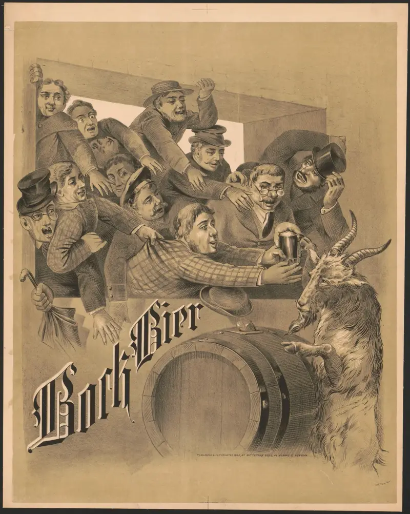 Bock Bier, 1882 – Nr. 1, Wittemann Bros.
