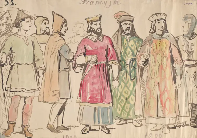 11th-, 12th- and 13th-Century French Garments av Wojciech Gerson