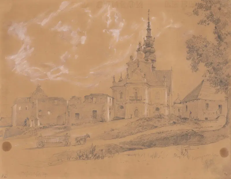 Zisterzienserkirche Unserer Lieben Frau und St. Florian in Koprzywnica von Wojciech Gerson