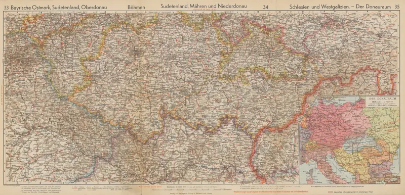 Bayerska Ostmark, Sudetenland, Oberdonau, Böhmen, Mähren och Niederdonau av Wolfgang Preuss
