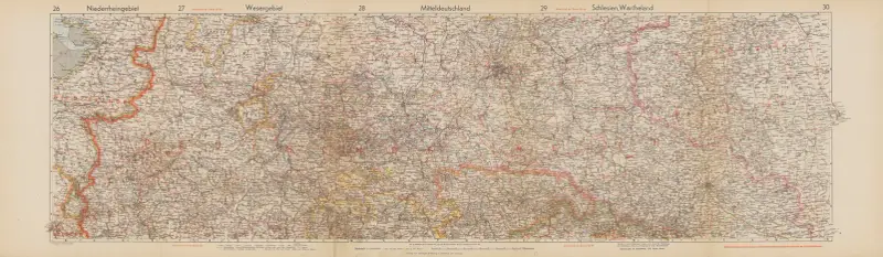 Nedre Rhenområdet, Weserområdet, Mellantyskland, Schlesien, Wartheland av Wolfgang Preuss