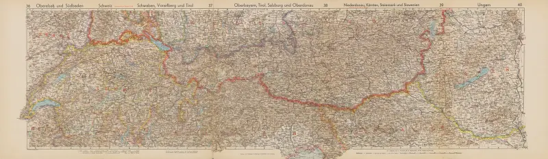 Övre Elsass, Südbaden, Schweiz, Schwaben, Vorarlberg och Tyrolen av Wolfgang Preuss