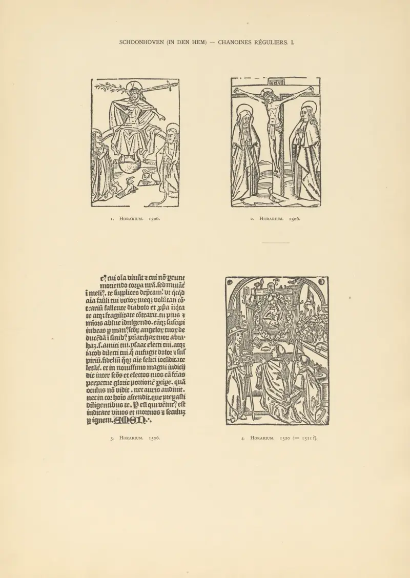 Den typografiska konsten i Nederländerna under åren 1500–1540, plansch 114 av Wouter Nijhoff