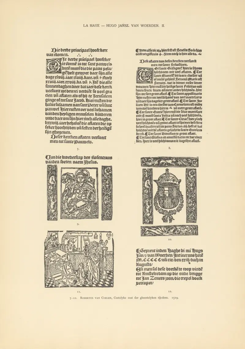 L’art typographique dans les Pays-Bas pendant les années 1500 à 1540 Pl.088 av Wouter Nijhoff