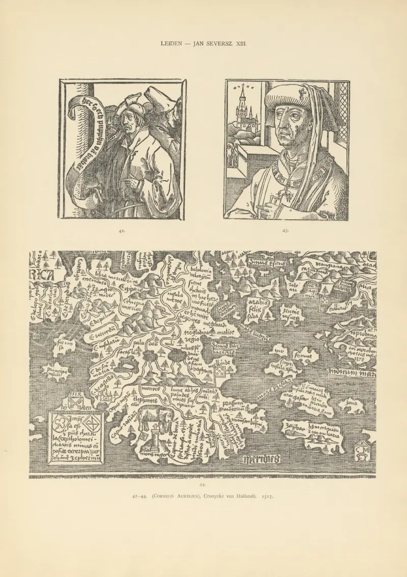 Die typografische Kunst in den Niederlanden in den Jahren 1500 bis 1540, Taf. 104 von Wouter Nijhoff