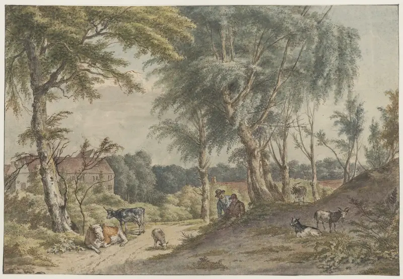 Stadsrengöringen (Staten Bolwerk), soptipp. av Wybrand Hendriks