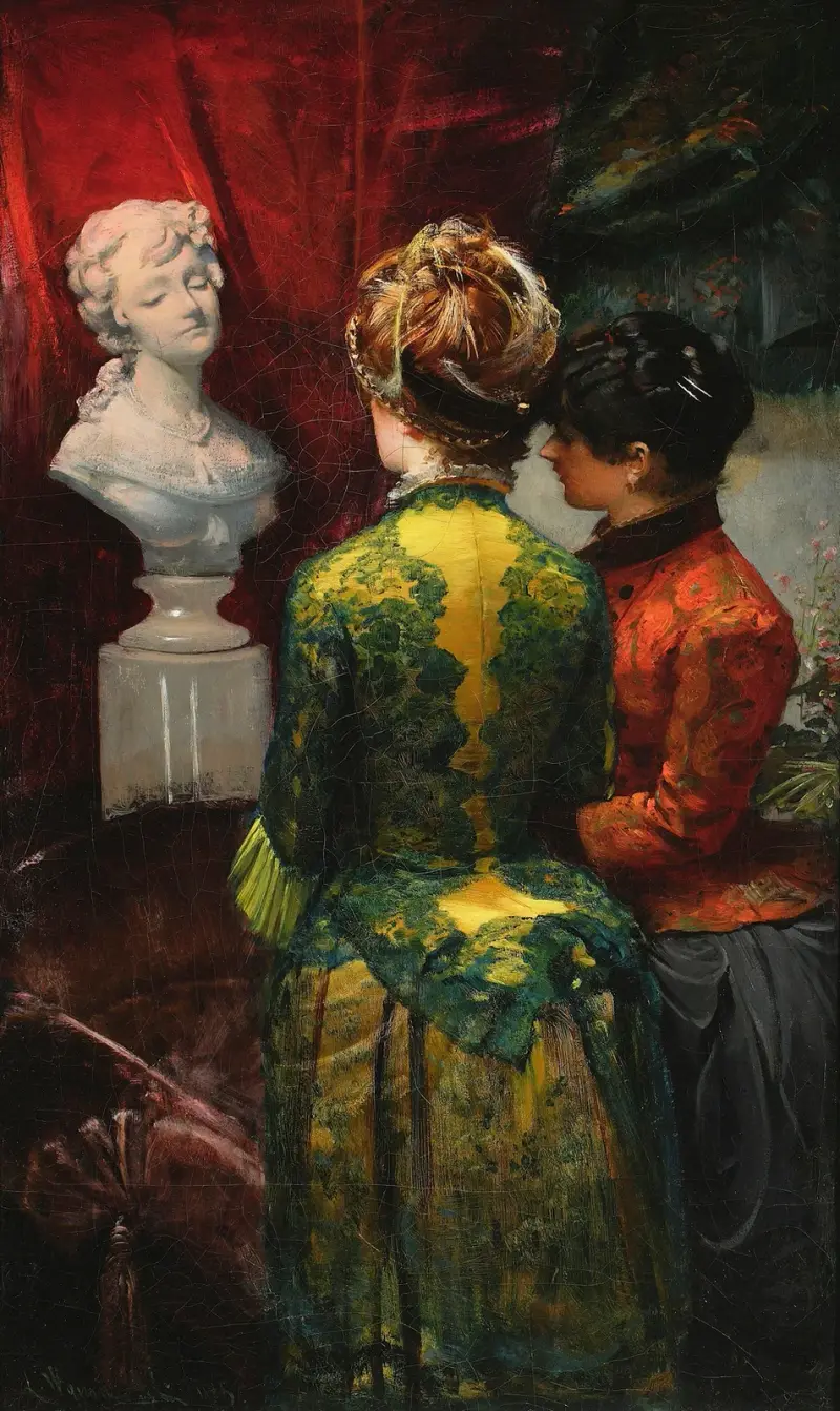 Im Boudoir von Leon Wyczółkowski