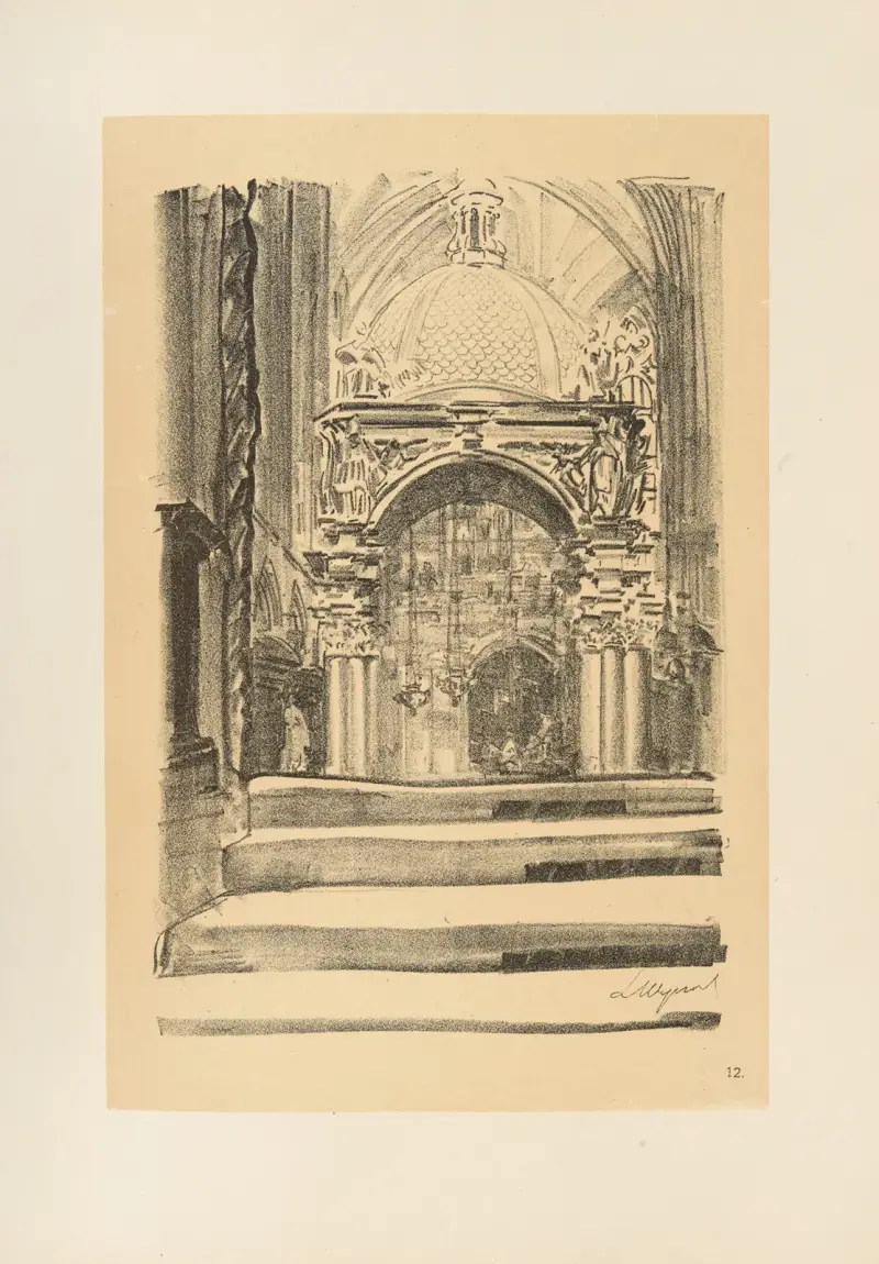 Der heilige Stanislaus (Wawelschloss), 1915 von Leon Wyczółkowski