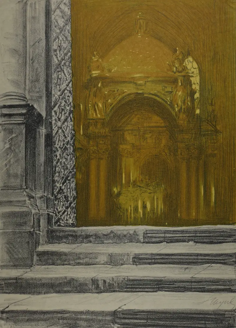 Saint Stanislaus, 1911 av Leon Wyczółkowski