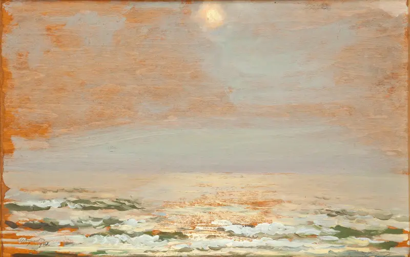 Havet vid Połąga IV av Leon Wyczółkowski