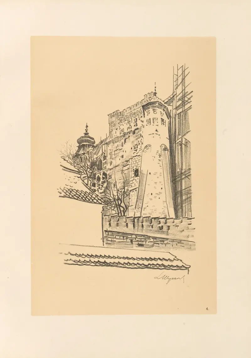 The “Kurza Stopka” (Hen’s Foot) turret av Leon Wyczółkowski