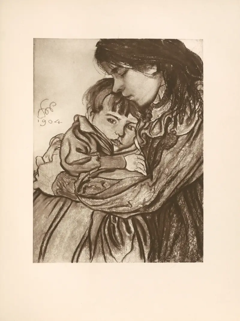 Macierzyństwo, 1904, Stanisław Wyspiański