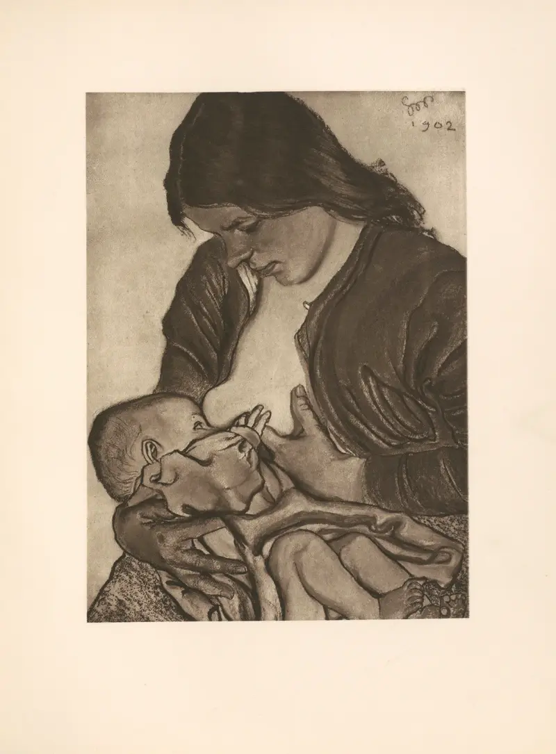 Mateřství, 1902, Stanisław Wyspiański