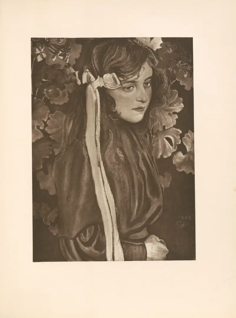 Porträt der Liza Pareńska von Stanisław Wyspiański
