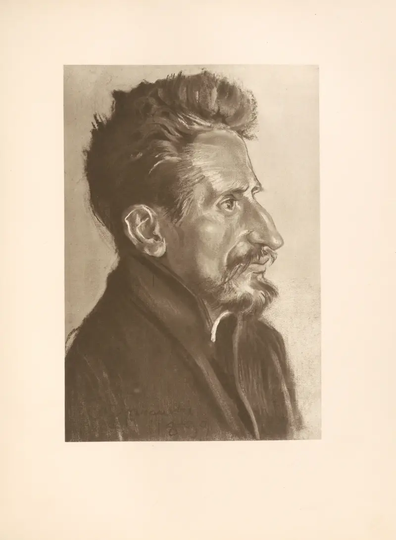Porträt des Zenon Parvi, 1899 von Stanisław Wyspiański