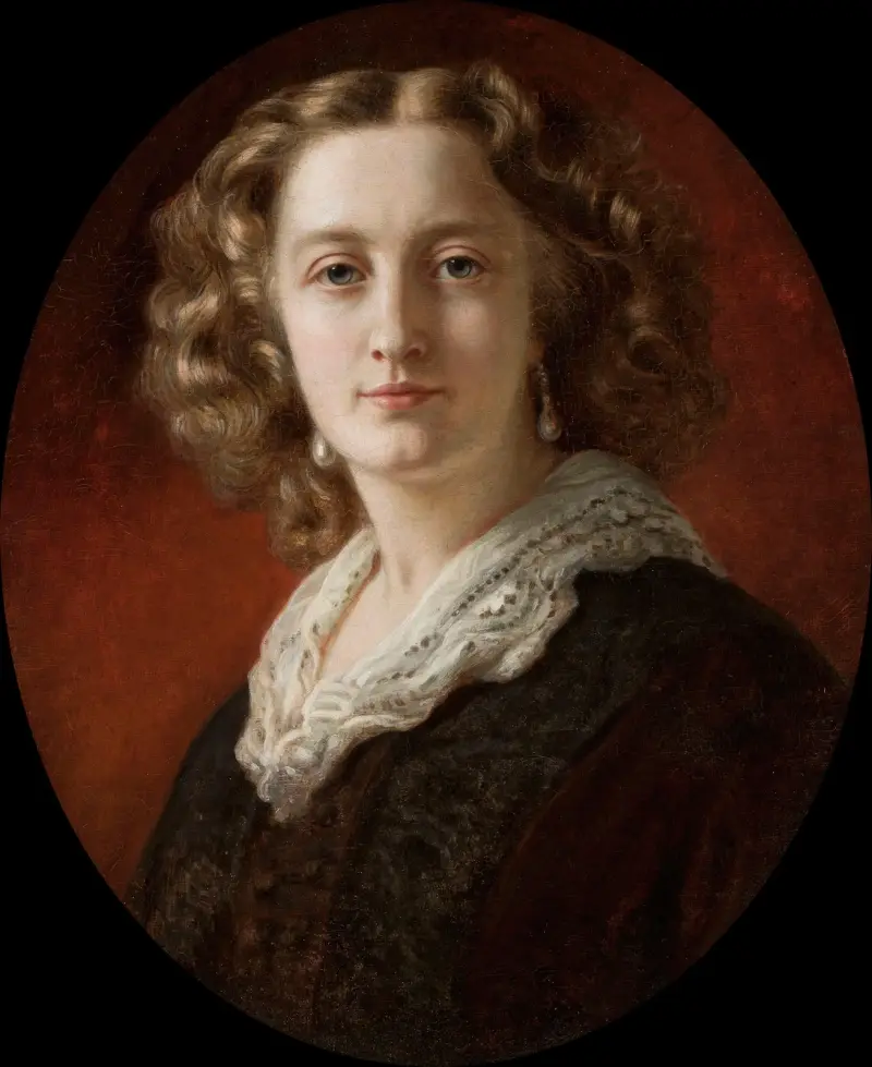 Porträtt av Zofia Odescalchi, född Branicka av Franz Xaver Winterhalter