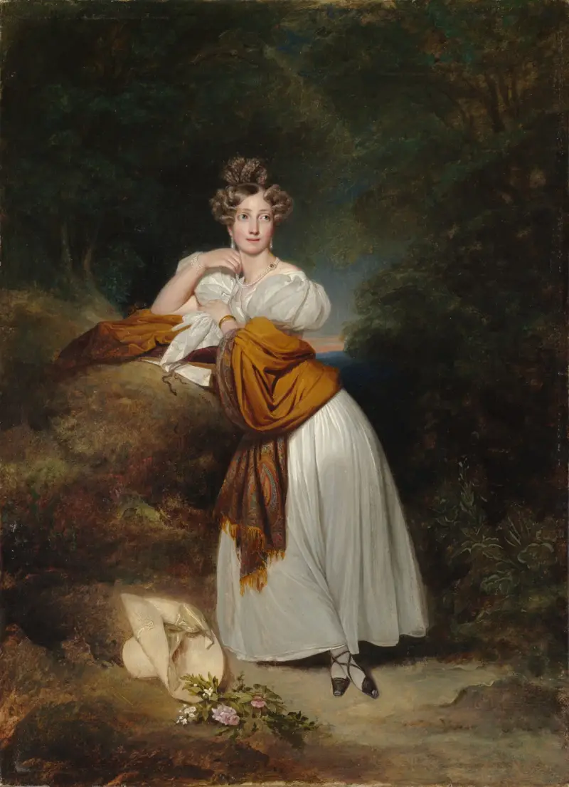 Sophie Guillemette, storhertiginna av Baden (1801–1865) av Franz Xaver Winterhalter