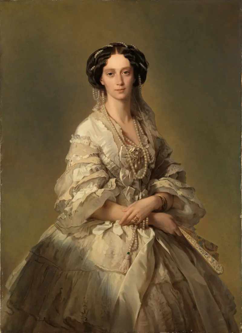 Tsaritsan Maria Alexandrovna av Ryssland av Franz Xaver Winterhalter