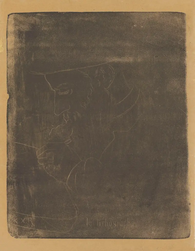 Der Lithograf – Vuillard von Ker-Xavier Roussel