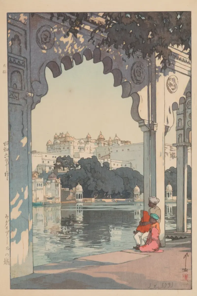 Udaipur Castle av Yoshida Hiroshi