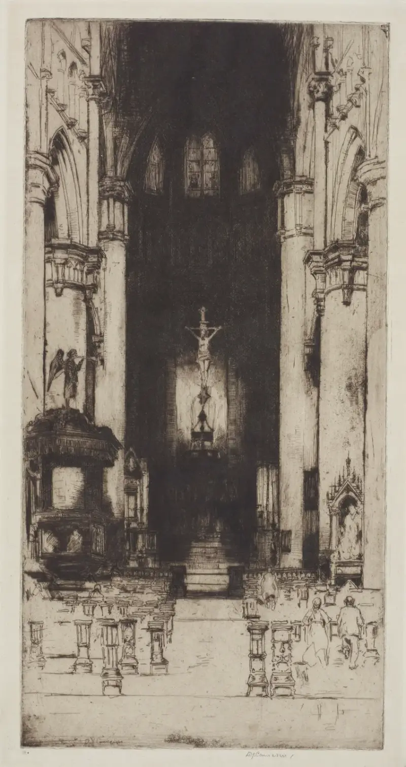 Notre Dame, Dinant von David Young Cameron