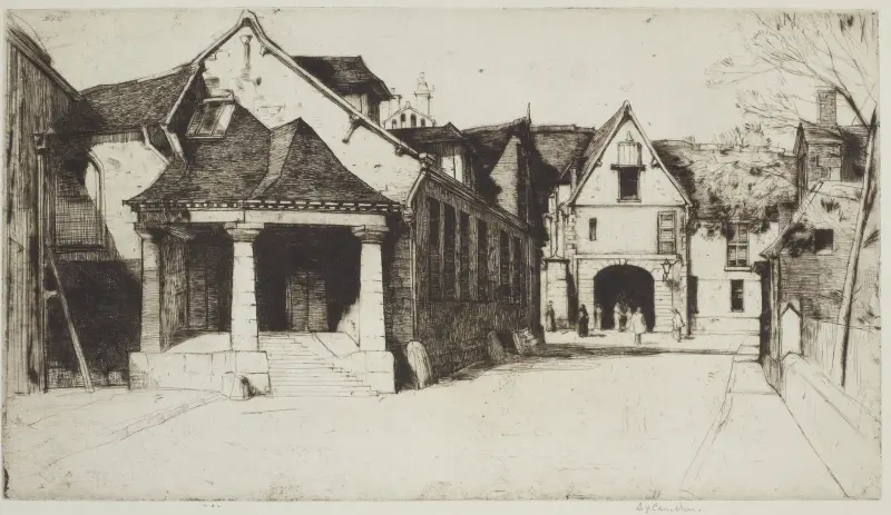 Staré muzeum, Beauvais, 1917 – č. 2, David Young Cameron