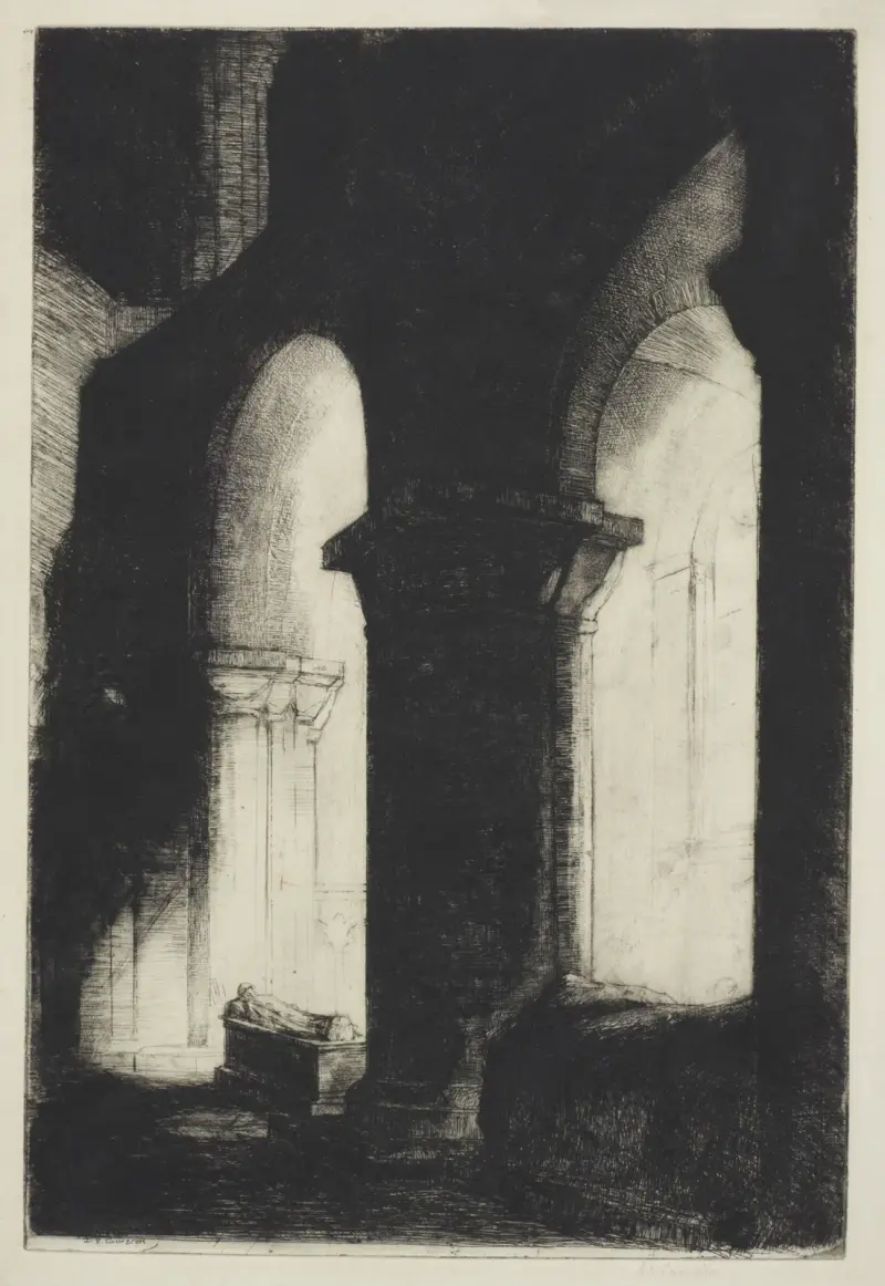 Winchester Cathedral von David Young Cameron